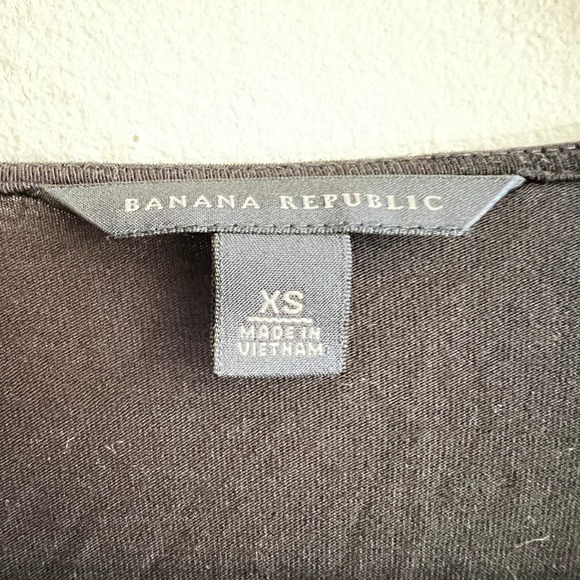 Banana Republic Black Babydoll Top‎ Goth Whimsigoth Grunge Indie Sleaze XS - Picture 3 of 6